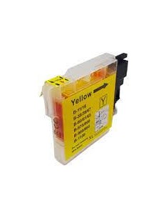 Click Supplies Brother LC-980 / LC-1100 Geel inktcartridge