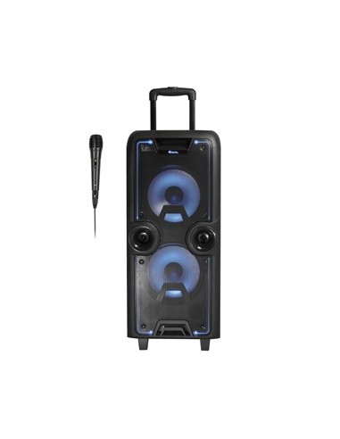 NGS WILD ROCK BLUETOOTH 200 W Trolley Public Address (PA) system Zwart