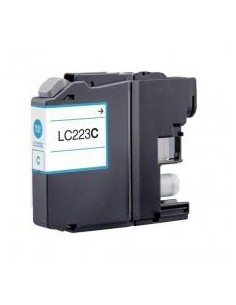 Click Supplies Brother LC-223 Cyaan inktcartridge