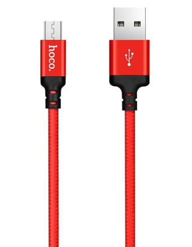 Hoco Charge&Synch Micro USB Cable Red (2 meter)