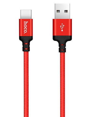 Hoco Charge&Synch USB-C Cable Red (1 meter)