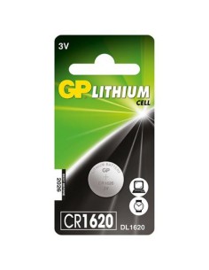 GP Lithium knoopcel CR1620  blister 1