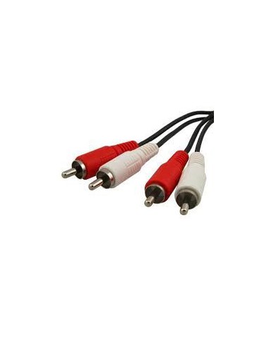 RCA-Tulp Stereo Audio Kabel 2.5m M/M