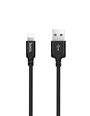 Hoco Charge&Synch Lightning Cable Black (1 meter)