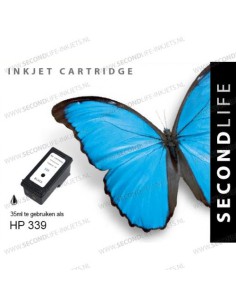 SecondLife - HP 339 XL Black