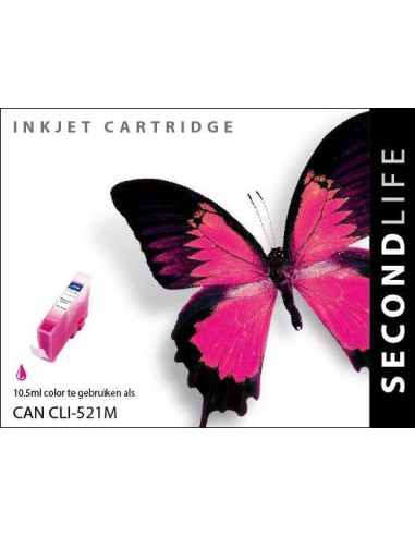 SecondLife - Canon CLI 521 Magenta