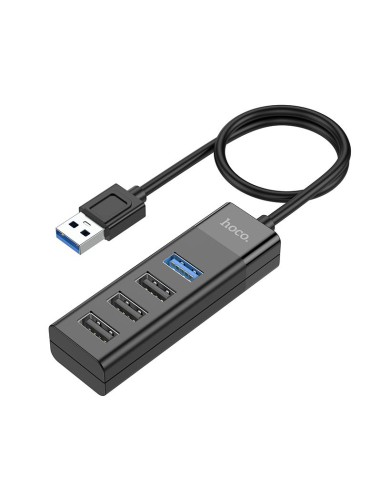 Hoco 4 poorts HUB Cable - USB-A naar USB-A 2.0 en 3.0