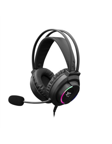 White Shark WOLF GH-2044 USB Gaming Headset voor PS4 en PC met RGB verlichting - Zwart