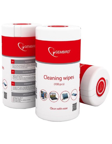 Gembird Screen Cleaning Wipes 100pcs