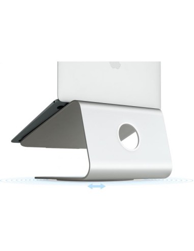 Rain Design mStand 360 Laptop Stand + Swivel Base Silver