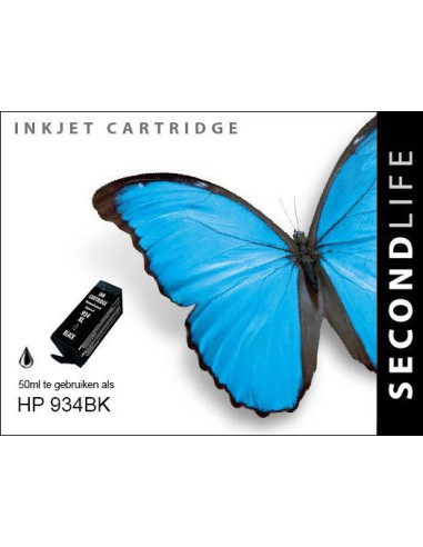 SecondLife - HP 934 XL Black