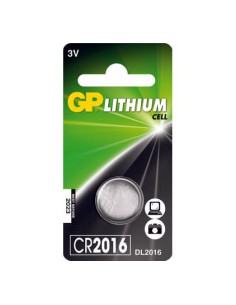 GP Lithium knoopcel CR2016, blister 1