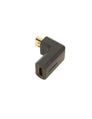 Adapter HDMI (F) naar HDMI (M) 90 graden