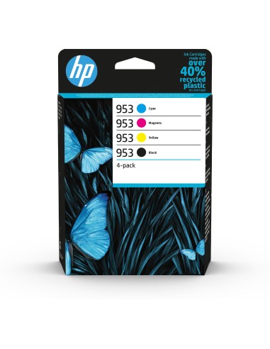 HP No.953 4-Pack C,M,Y,K 53,5ml (Origineel)