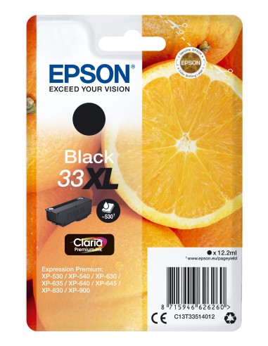Epson T3351XL Zwart 12,2ml (Origineel)