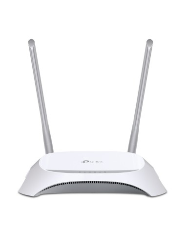 TP-LINK TL-MR3420 draadloze router Single-band (2.4 GHz) Fast Ethernet Zwart, Wit