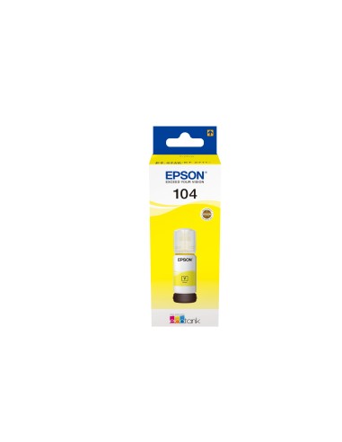 Epson 104 EcoTank Inktfles Geel 65,0ml (Origineel)