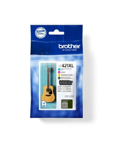Brother LC-421XLVAL Value Pack 500 pagina's (Origineel)