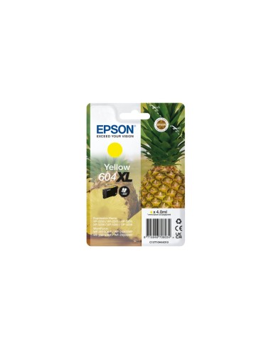 Epson 604XL Singlepack Geel 4,0ml (Origineel) pineapple
