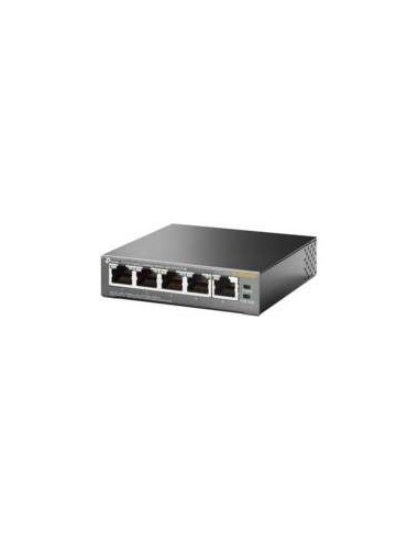 TP-LINK TL-SG1005P Unmanaged Gigabit Ethernet (10 100 1000) Zwart Power over Ethernet (PoE)