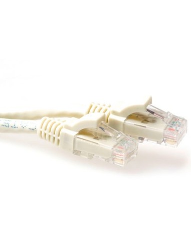 ACT Ivoor 2 meter U UTP CAT6A patchkabel snagless met RJ45 connectoren