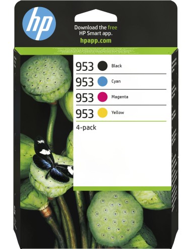 HP No.953 4-Pack C,M,Y,K 53,5ml (Origineel)
