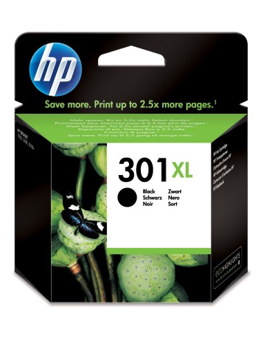 HP No.301XL Zwart 6ml (Origineel)