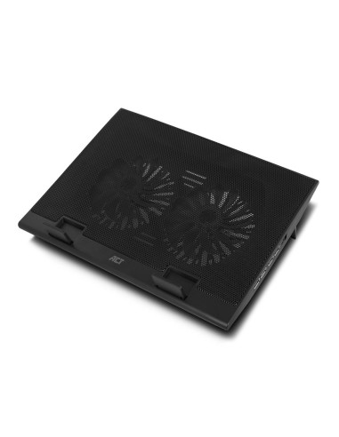ACT AC8105 notebook cooling pad 43,9 cm (17.3") 2500 RPM Zwart