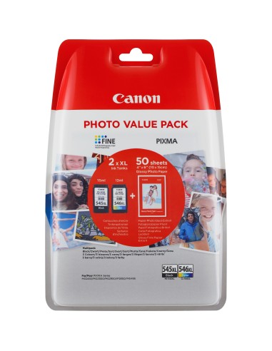 Canon (O) PG-545XL CL-546XL Value Pack 28,0ml (Origineel