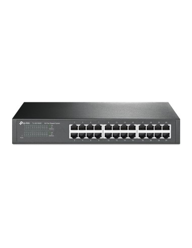 TP-LINK TL-SG1024D Unmanaged Gigabit Ethernet (10 100 1000) Grijs