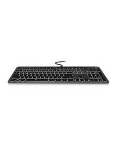 ACT AC5415 toetsenbord USB QWERTY Amerikaans Engels Zwart