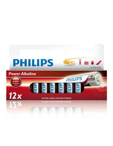 Philips Power Alkaline AA LR6 blister 12