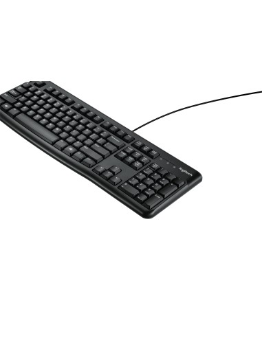 KB Logitech K120 Zwart bedraad Retail