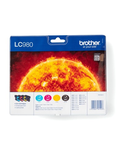 Brother LC-980 Value Pack 22,5ml (Origineel)