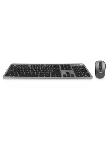 ACT AC5710 toetsenbord RF Draadloos QWERTY UK International Zwart