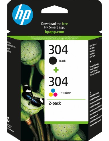 HP No.304 Combo Pack 6ml (Origineel)