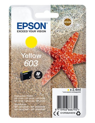 Epson 603 Singlepack Geel 2,4ml (Origineel)