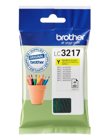 Brother LC-3217Y Geel 550 pagina's (Origineel)