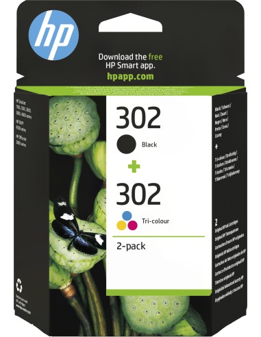 HP No.302 Combo Pack 7,5ml (Origineel)