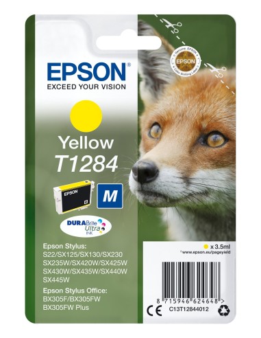 Epson T1284 Geel 3,5ml (Origineel)