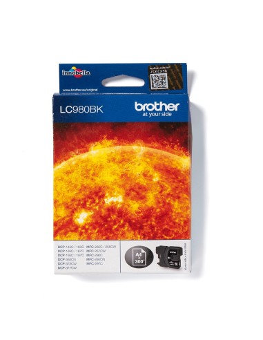 Brother LC-980BK Zwart 6,0ml (Origineel)