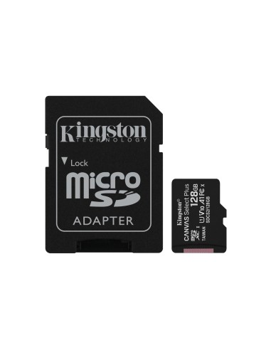 SDXC Card Micro 128GB Kingston UHS-I Canvas Select Plus