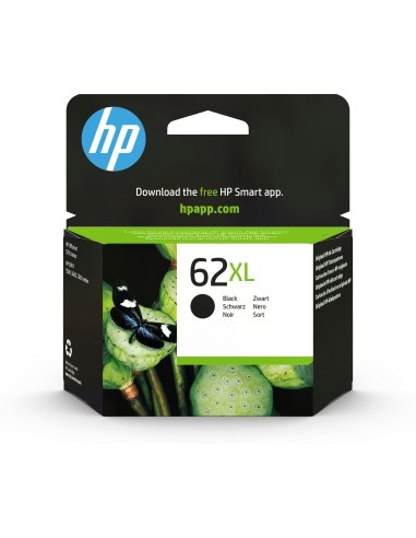 HP No. 62XL Zwart 19ml (Origineel)