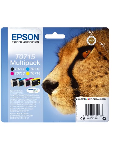 Epson T0715 Multipack 23,9ml (Origineel)