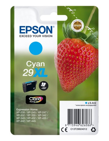 Epson T2992XL Cyaan 6,4ml (Origineel)