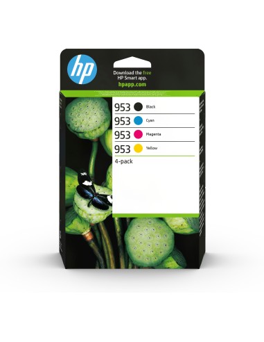 HP No.953 4-Pack C,M,Y,K 53,5ml (Origineel)