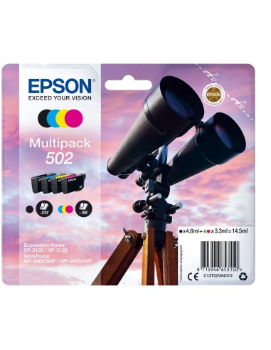 Epson 502 Multipack Z C M G 14,5ml (Origineel)