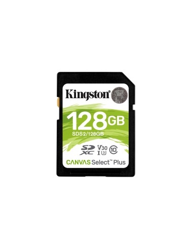 SDXC Card 128GB Kingston UHS-I Canvas Select Plus