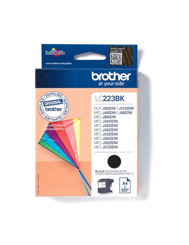 Brother LC-223BK Zwart 11,8ml (Origineel)