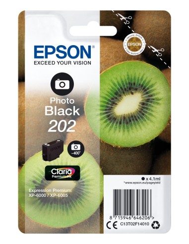 Epson Claria Premium 202 Foto Zwart 4,1ml (Origineel)